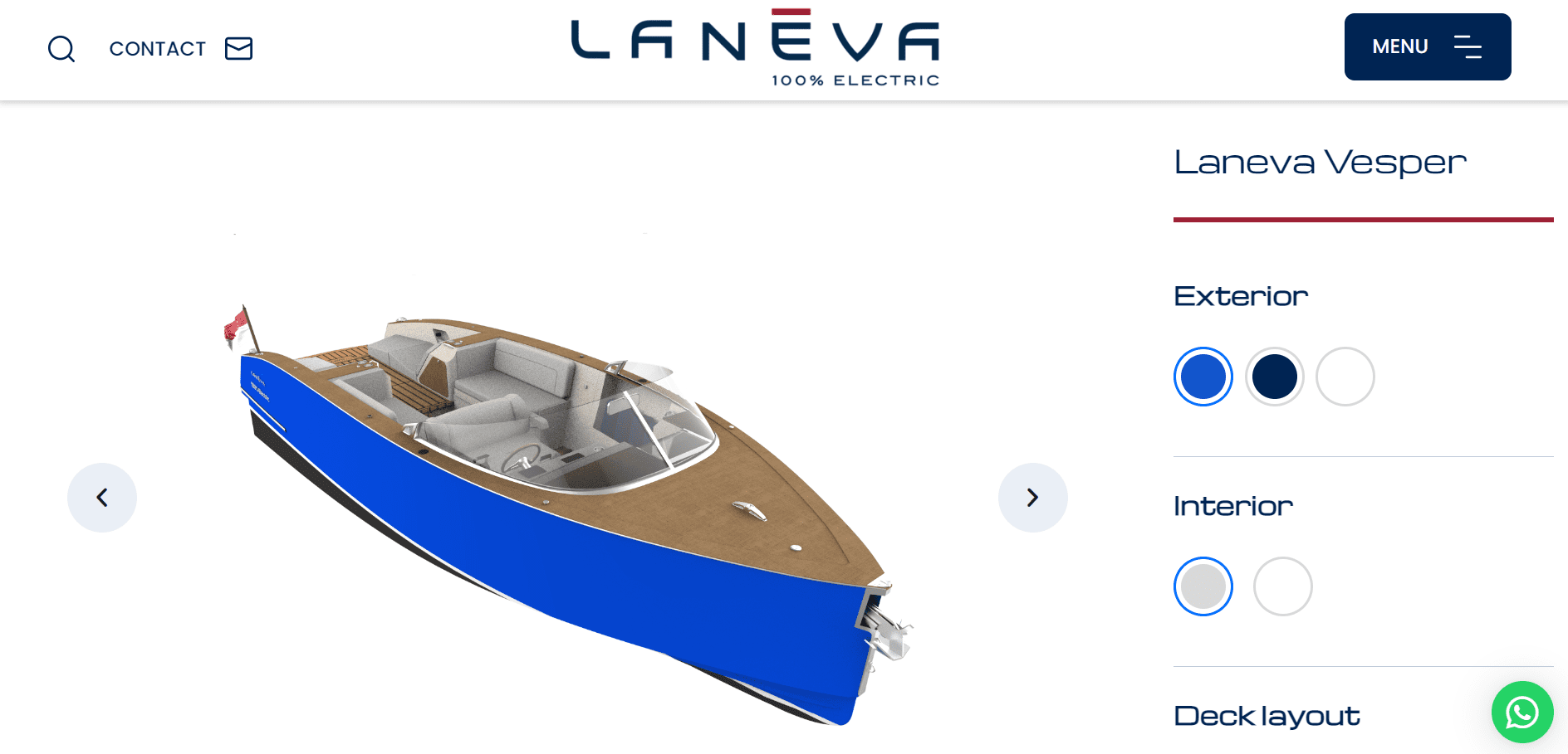 baccana-digital-consulting-our-works-laneva-boats-custom-configurator-electric-luxury-boats