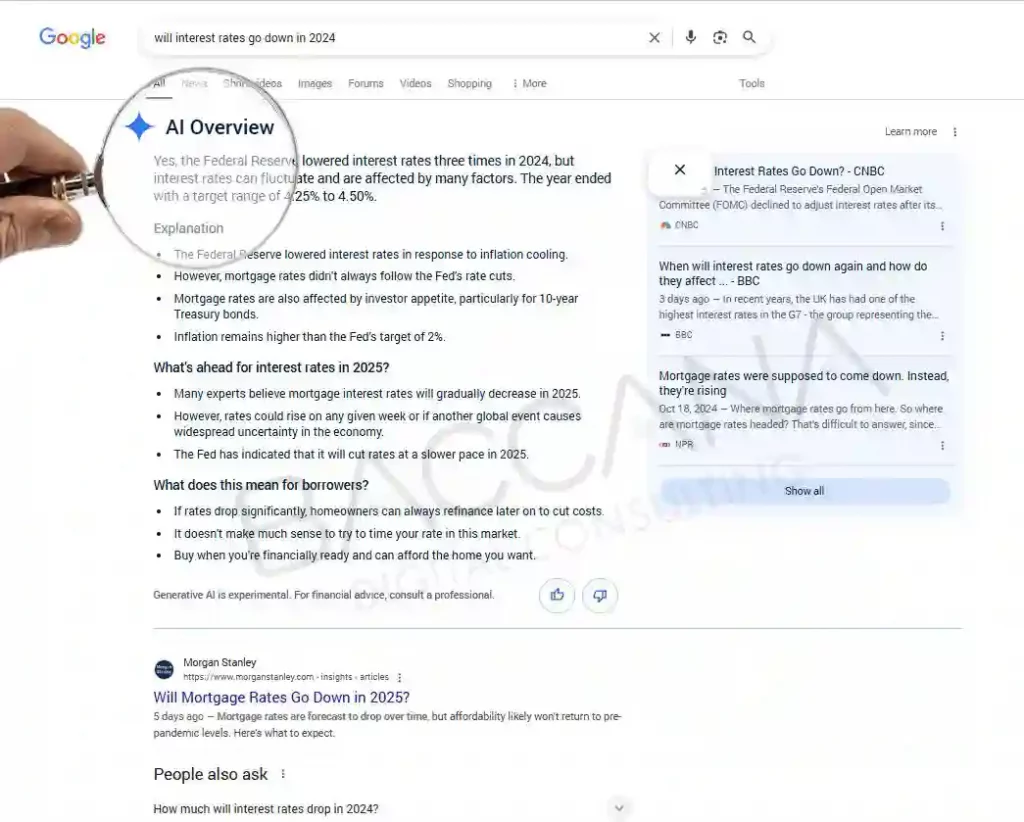 BACCANA AEO : AI Overviews