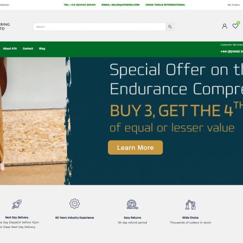 ATA Engineering Products Ltd new website (2025)