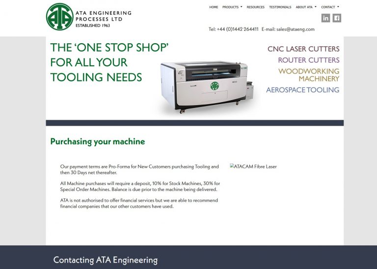 ATA Engineering website (2020)